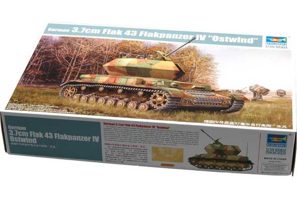 3.7cm Flak 43 Flakpanzer IV “Ostwind” (TRUMPETER 01520) 1/35