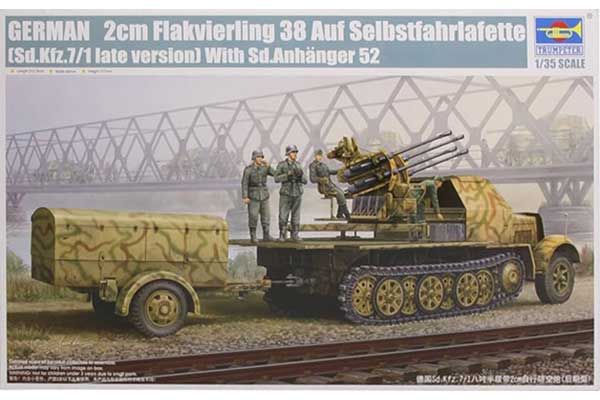 2cm Flakvierling 38 auf Selbstfahrlafette (Trumpeter 01524) 1/35