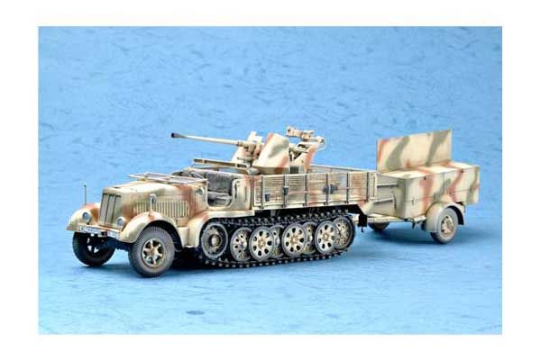 3.7cm Flak 37 auf Selbstfahrlafette (Sd.Kfz.7/2 Рання версія) (Trumpeter 01525) 1/35