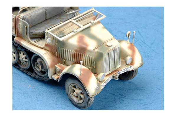 3.7cm Flak 37 auf Selbstfahrlafette (Sd.Kfz.7/2 Рання версія) (Trumpeter 01525) 1/35