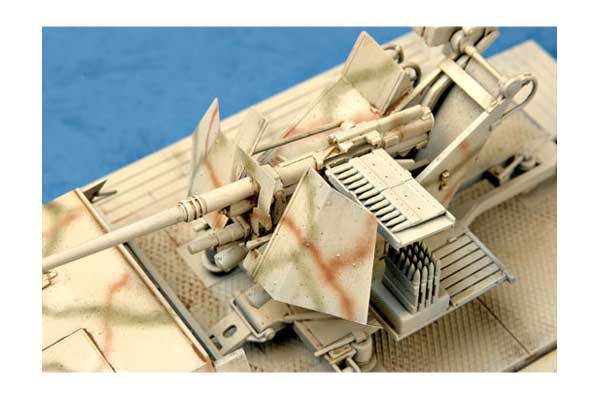 3.7cm Flak 37 auf Selbstfahrlafette (Sd.Kfz.7/2 поздней версии) (Trumpeter 01526) 1/35