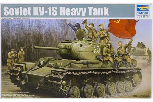КВ-1С тяжелый танк (TRUMPETER 01566) 1/35 КВ-1С тяжелый танк (TRUMPETER 01566) 1/35