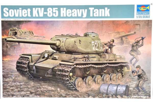 КВ-85 тяжелый танк (TRUMPETER 01569) 1/35 КВ-85 тяжелый танк (TRUMPETER 01569) 1/35