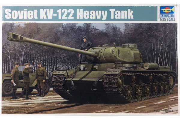 КВ-122 тяжелый танк (TRUMPETER 01570) 1/35 КВ-122 тяжелый танк (TRUMPETER 01570) 1/35