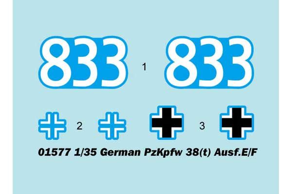 PzKpfw 38(t) Ausf.E/F (Trumpeter 01577) 1/35