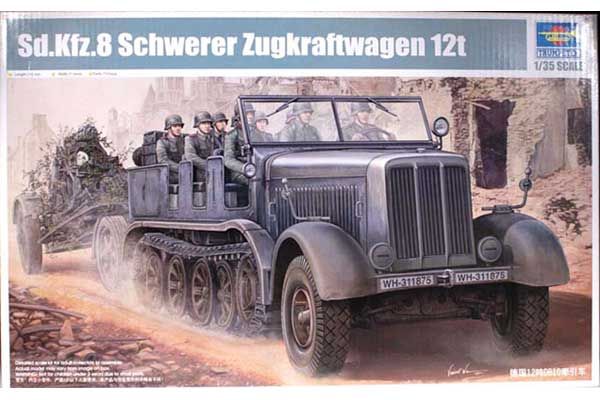 Sd.Kfz.8 Schwerer Zugkraftwagen 12t (Trumpeter 01583) 1/35 Sd.Kfz.8 Schwerer Zugkraftwagen 12t (Trumpeter 01583) 1/35