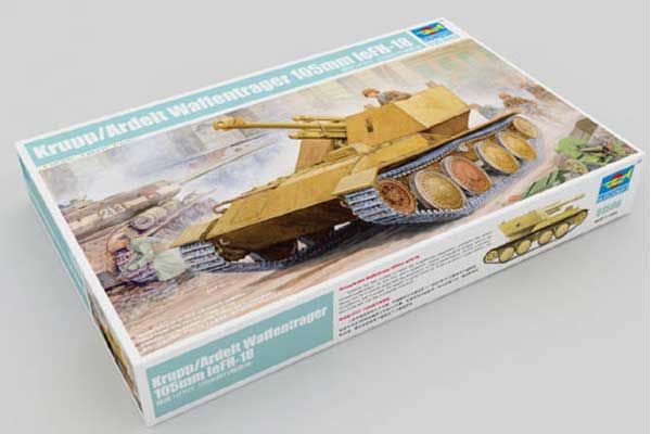 Krupp/Ardelt Waffentrager 105mm leFH-18 (Trumpeter 01586) 1/35