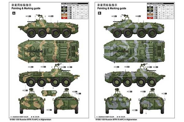 БТР-70 (Trumpeter 01593) 1/35