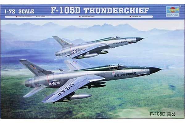 F-105D Thunderchief (Trumpeter 01617) 1/72 F-105D Thunderchief (Trumpeter 01617) 1/72