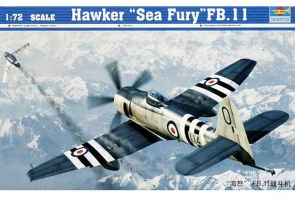 Hawker “Sea Fury” FB.11 (Trumpeter 01631) 1/72 Hawker “Sea Fury” FB.11 (Trumpeter 01631) 1/72
