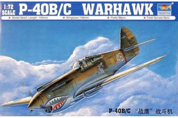 P-40B/C Warhawk (Trumpeter 01632) 1/72