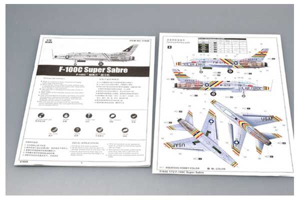 F-100C Super Sabre (Trumpeter 01648) 1/72