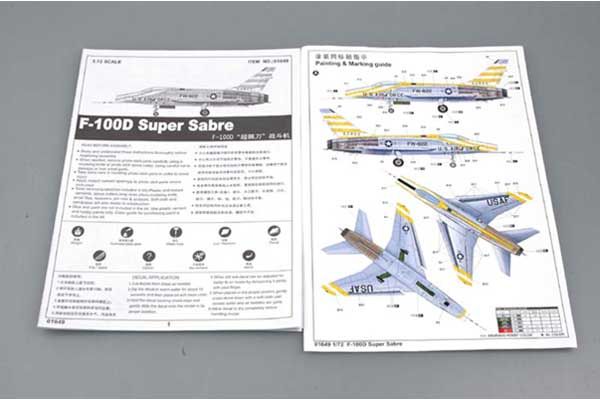 F-100D Super Sabre (Trumpeter 01649) 1/72