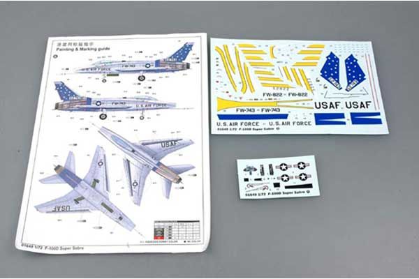 F-100D Super Sabre (Trumpeter 01649) 1/72