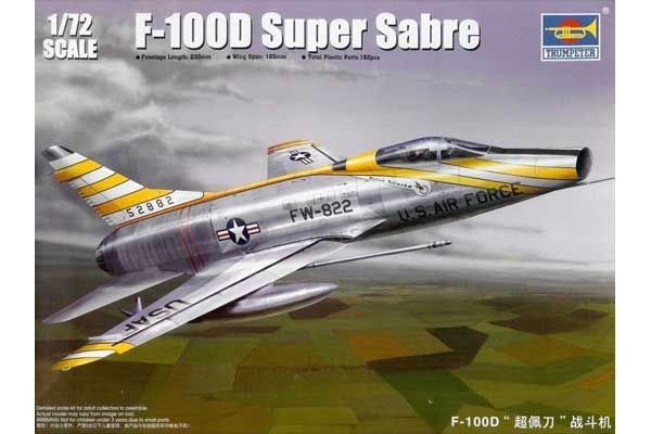 F-100D Super Sabre (Trumpeter 01649) 1/72