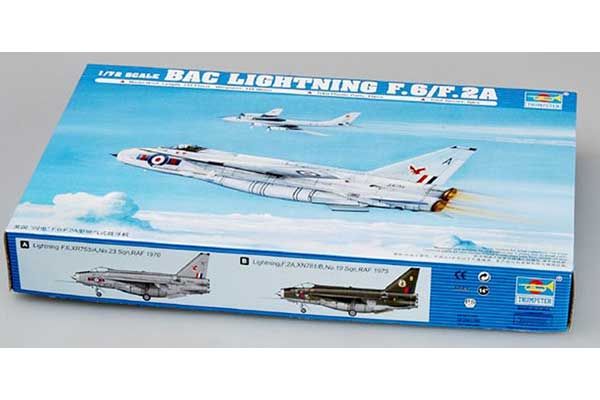 English Electric (BAC) Lightning F.2A/F.6 (Trumpeter 01654) 1/72