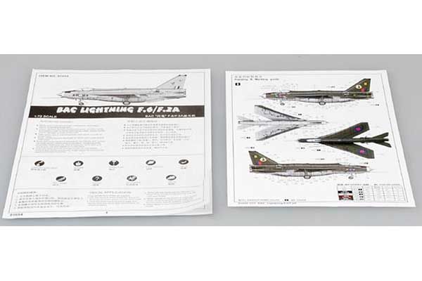 English Electric (BAC) Lightning F.2A/F.6 (Trumpeter 01654) 1/72