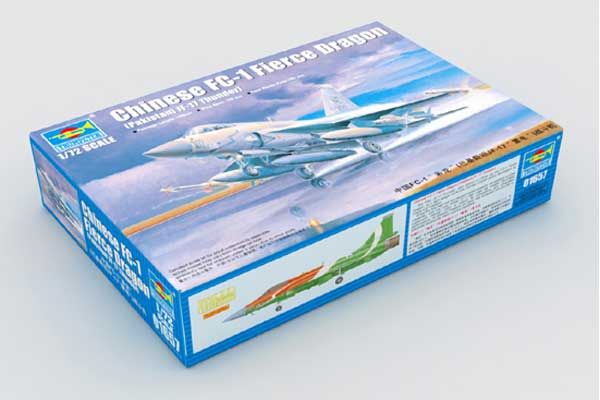 Китайський FC-1 Fierce Dragon (Пакистанський JF-17 Thunder) (Trumpeter 01657) 1/72