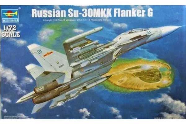 Су-30МКК Flanker G (TRUMPETER 01659) 1/72