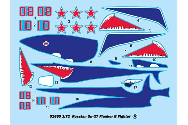 Су-27 Flanker B (Trumpeter 01660) 1/72