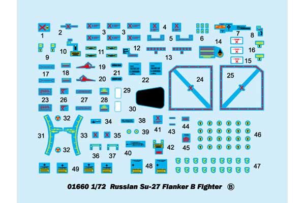 Су-27 Flanker B (Trumpeter 01660) 1/72