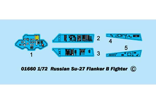 Су-27 Flanker B (Trumpeter 01660) 1/72