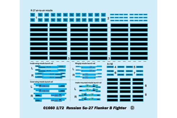 Су-27 Flanker B (Trumpeter 01660) 1/72