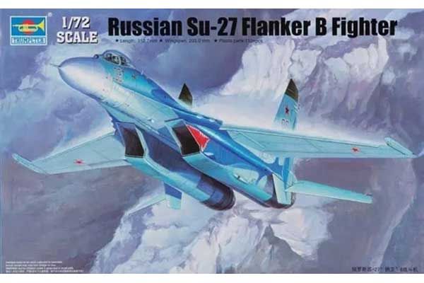 Су-27 Flanker B (Trumpeter 01660) 1/72 Су-27 Flanker B (Trumpeter 01660) 1/72