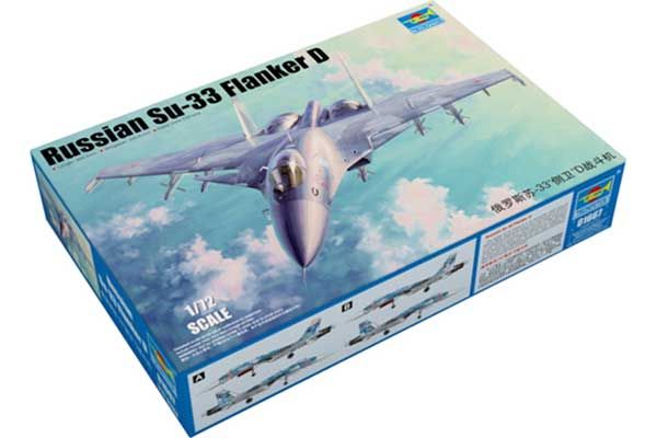 Су-33 Flanker D (TRUMPETER 01667) 1/72