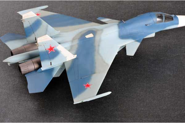 Су-33 УД Flanker D (TRUMPETER 01669) 1/72