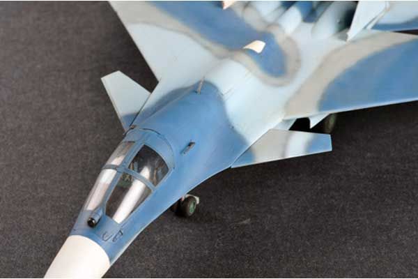 Су-33 УД Flanker D (TRUMPETER 01669) 1/72