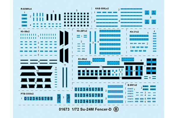Су-24М Fencer-D (TRUMPETER 01673) 1/72