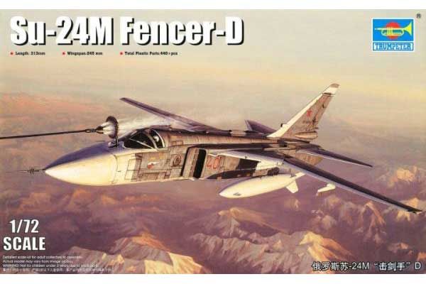 Су-24М Fencer-D (TRUMPETER 01673) 1/72 Су-24М Fencer-D (TRUMPETER 01673) 1/72