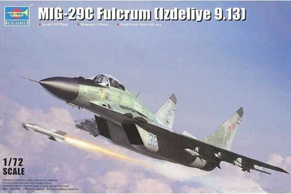 МиГ-29С (Изделие 9.13) Fulcrum (Trumpeter 01675) 1/72 МиГ-29С (Изделие 9.13) Fulcrum (Trumpeter 01675) 1/72