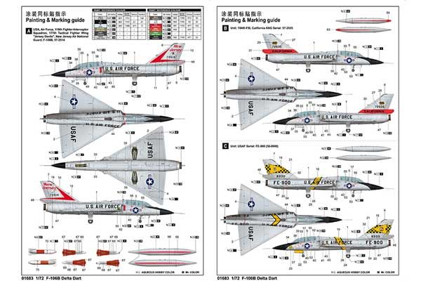 F-106B Delta Dart (Trumpeter 01683) 1/72