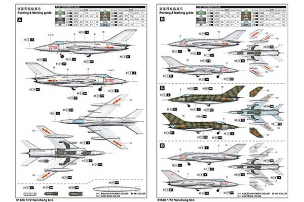 Nanchang Q-5 (Trumpeter 01686) 1/72