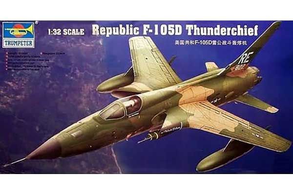 Republic F-105D Thunderchief (Trumpeter 02201) 1/32