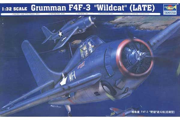 Grumman F4F- 3 “Wildcat”(поздний) (Trumpeter 02225) 1/32