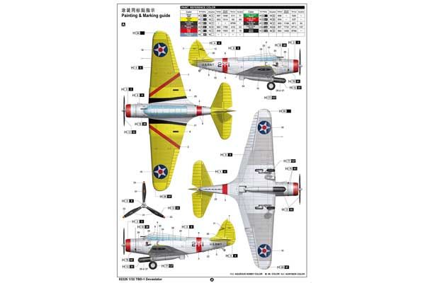 TBD-1 Devastator (Trumpeter 02226) 1/32