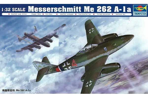 Messerchmitt Me 262 A-1a (Trumpeter 02235) 1/32 Messerchmitt Me 262 A-1a (Trumpeter 02235) 1/32