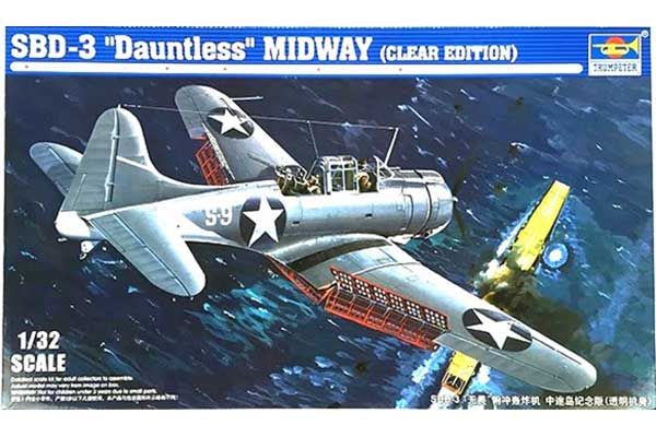 U.S.NAVY SBD-3 “Dauntless” MIDWAY (Trumpeter 02244) 1/32