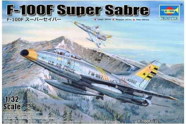 F-100F Super Sabre (Trumpeter 02246) 1/32