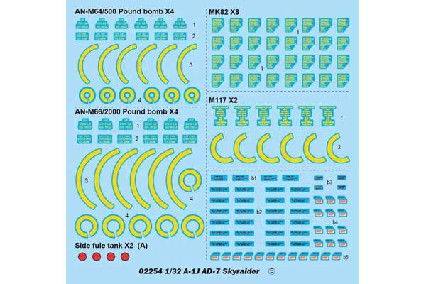 A-1J AD-7 Skyraider (Trumpeter 02254) 1/32