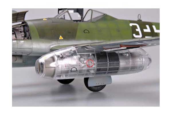 Messerchmitt Me 262 A-1a (з ракетами R4M)  (Trumpeter 02260) 1/32