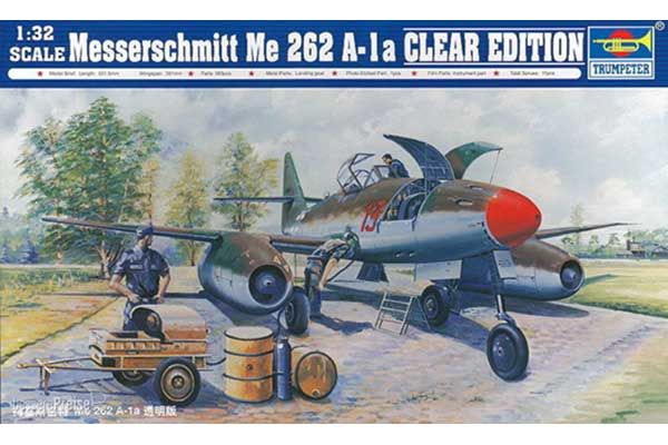 Messerchmitt Me 262 A-1(с прозрачным корпусом) (Trumpeter 02261) 1/32