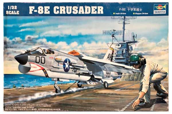 F-8E Crusader (Trumpeter 02272) 1/32