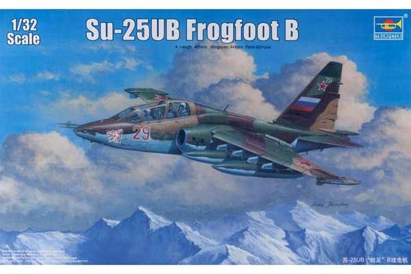 Су-25УБ Frogfoot B (Trumpeter 02277) 1/32