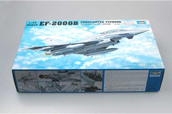 EF-2000B Eurofighter Typhoon (Trumpeter 02279) 1/32