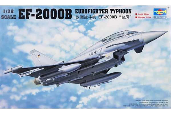 EF-2000B Eurofighter Typhoon (Trumpeter 02279) 1/32