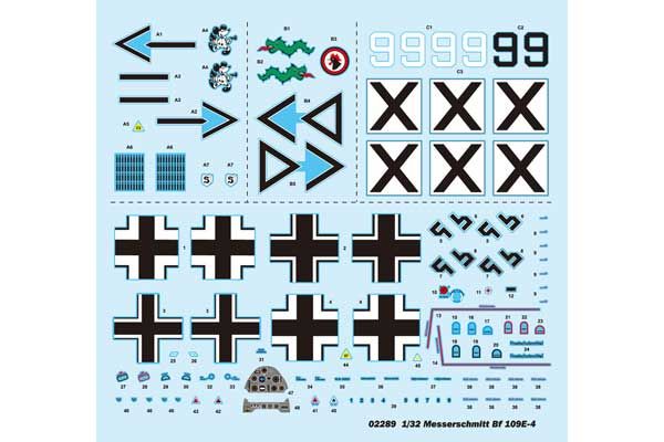 Messerschmitt Bf 109E-4 (Trumpeter 02289) 1/32